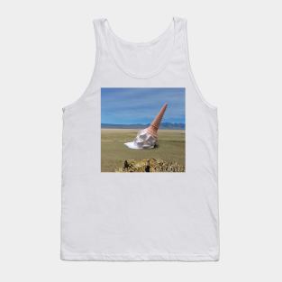 Soft Ice Cream - Surreal/Collage Art Tank Top